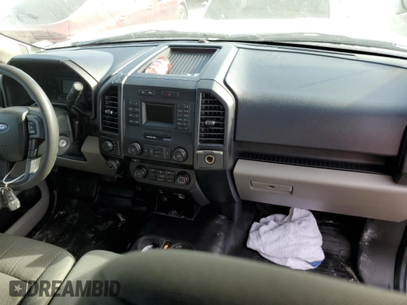 2016 Ford F-150 XL with VIN 1FTNF1EG1GKF41024, listed as a Copart auction lot 76582934 with 74,518 mi miles and Salvage title. Bid and sale history available at DreamBid. Image 8.