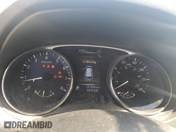2016 Nissan Rogue SV with VIN JN8AT2MT6GW026190, listed as a Copart auction lot 49178885 with 121,076 mi miles and Salvage Title. Bid and sale history available at carsss.com. Image 9.