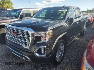 2020 GMC Sierra 1500 Denali with VIN 1GTU9FET5LZ289101, listed as a Copart auction lot 74402284 with Not Provided miles and Salvage Title. Bid and sale history available at DreamBid. Image 1.