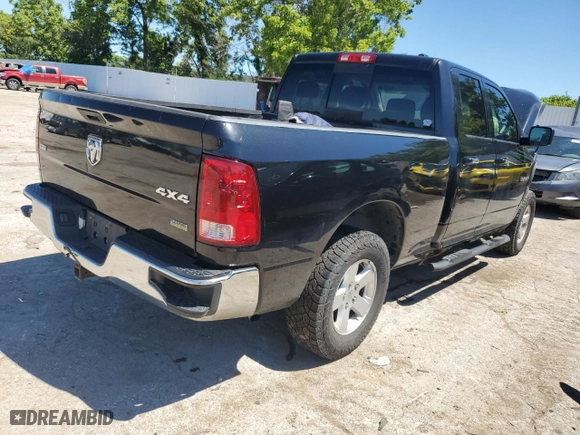 2010 Dodge Ram 1500 ST with VIN 1D7RV1GP1AS109788, listed as a Copart auction lot 61017744 with 143,332 mi miles and Salvage Title. Bid and sale history available at carsss.com. Image 3.