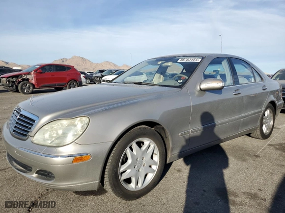 2006 Mercedes-Benz S-Class 3.7L with VIN WDBNF67J16A475454, listed as a Copart auction lot 86783484 with 85,805 mi miles and Clean Title. Bid and sale history available at carsss.com. Image 1.
