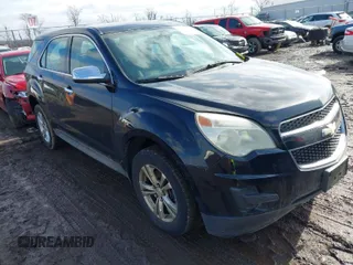 2013 Chevrolet Equinox LS with VIN 2GNALBEK1D6336875, listed as a IAAI auction lot 41499667 with 120,657 mi miles. Bid and sale history available at carsss.com. Image 1.