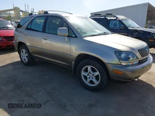 1999 Lexus RX 300 with VIN JT6HF10U6X0092078, listed as a IAAI auction lot 41988259 with 144,148 mi miles and . Bid and sale history available at DreamBid. Image 1.