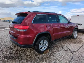 2014 Jeep Grand Cherokee Laredo with VIN 1C4RJFAG8EC430643, listed as a Copart auction lot 48879105 with 126,016 mi miles and Salvage Title. Bid and sale history available at carsss.com. Image 3.