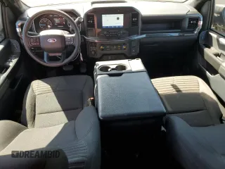 2022 Ford F-150 XL with VIN 1FTEX1EP3NKF25594, listed as a Copart auction lot 72258814 with 61,186 mi miles and Salvage title. Bid and sale history available at DreamBid. Image 8.