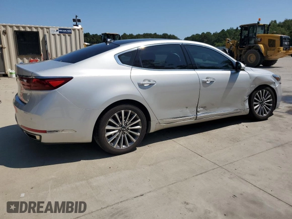 2017 Kia Cadenza Premium with VIN KNALC4J15H5060760, listed as a Copart auction lot 70795214 with 83,318 mi miles and Salvage Title. Bid and sale history available at carsss.com. Image 3.
