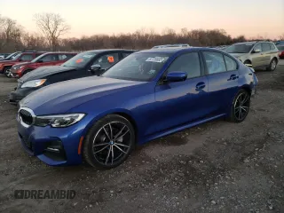 2019 BMW 3 Series 330i xDrive with VIN WBA5R7C52KAJ78370, listed as a Copart auction lot 67735892 with 75,102 mi miles. Bid and sale history available at carsss.com. Image 1.