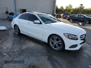2017 Mercedes-Benz C with VIN 55SWF4JBXHU179093, listed as a Copart auction lot 52219015 with 127,951 mi miles and Clean Title. Bid and sale history available at carsss.com. Image 4.