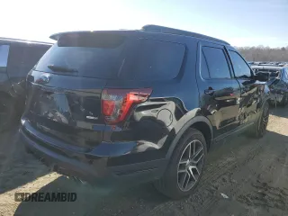 2018 Ford Explorer Sport z VIN 1FM5K8GT0JGC62152, wystawiony jako Copart lot #42720405 z przebiegiem 116 387 mil mil oraz Szkoda całkowita • Salvage title. Historia ofert i sprzedaży dostępna na DreamBid. Obrazek 3.