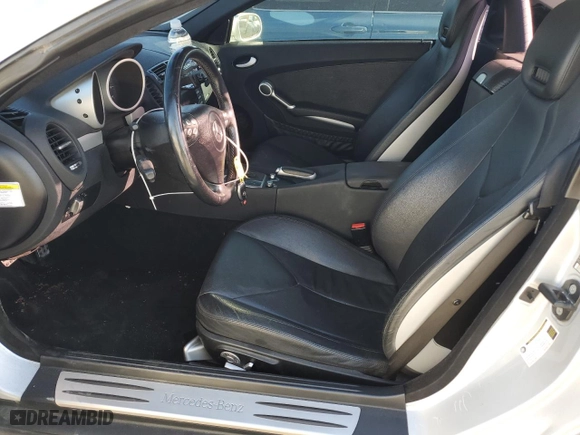 2006 Mercedes-Benz SLK-Class 3.0L with VIN WDBWK54F36F103157, listed as a Copart auction lot 51074584 with 120,887 mi miles and Salvage Title. Bid and sale history available at carsss.com. Image 7.
