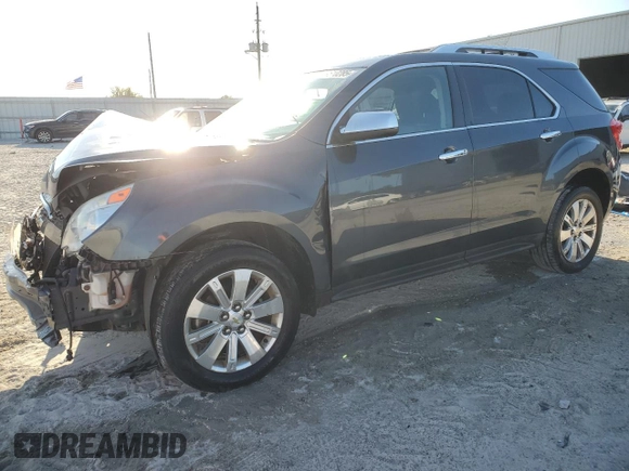 2010 Chevrolet Equinox LTZ with VIN 2CNFLGEY8A6310037, listed as a Copart auction lot 49610285 with 136,359 mi miles and Salvage Title. Bid and sale history available at DreamBid. Image 1.