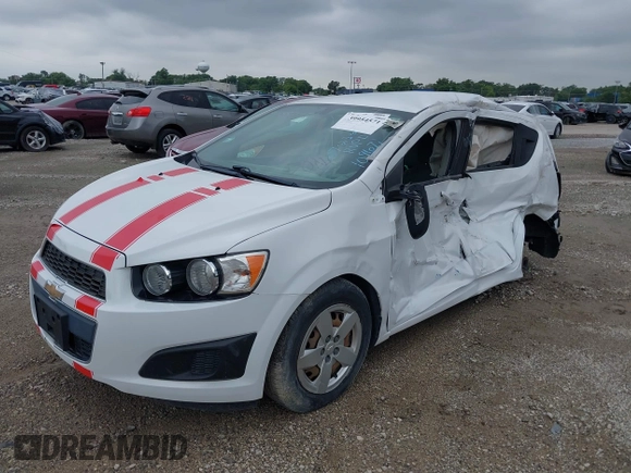 2016 Chevrolet Sonic LS with VIN 1G1JA6SH5G4109671, listed as a IAAI auction lot 39954571 with 145,219 mi miles and . Bid and sale history available at DreamBid. Image 2.