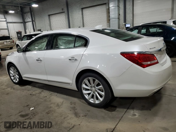 2015 Buick LaCrosse Leather with VIN 1G4GB5G37FF249435, listed as a Copart auction lot 51358105 with 142,443 mi miles and Salvage Title. Bid and sale history available at carsss.com. Image 2.