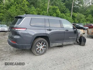 2024 Jeep Grand Cherokee Limited with VIN 1C4RJKBG1R8602639, listed as a Copart auction lot 47389415 with 11,951 mi miles and Salvage title. Bid and sale history available at DreamBid. Image 3.