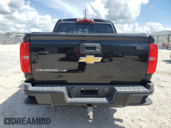 2017 Chevrolet Colorado 4WD Z71 with VIN 1GCGTDEN0H1297990, listed as a Copart auction lot 60800055 with 87,321 mi miles and Salvage title. Bid and sale history available at DreamBid. Image 6.