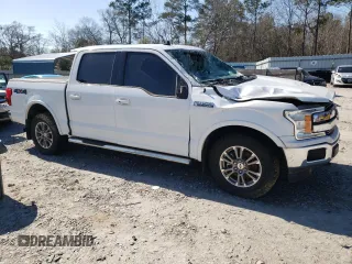 2020 Ford F-150 XL with VIN 1FTEW1EP8LFC37997, listed as a Copart auction lot 48428215 with 123,671 mi miles and Salvage Title. Bid and sale history available at carsss.com. Image 4.