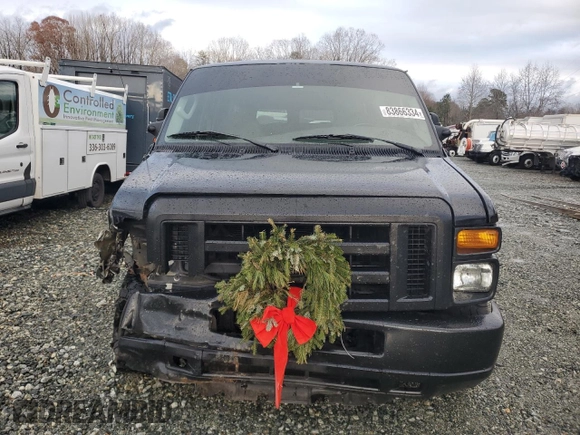 2008 Ford Econoline Passenger XL with VIN 1FBNE31L58DB44511, listed as a Copart auction lot 83866334 with 183,890 mi miles and Salvage Title. Bid and sale history available at carsss.com. Image 5.
