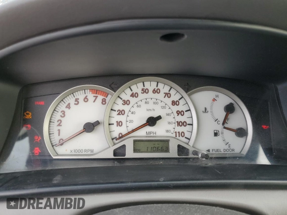 2005 Toyota Corolla CE with VIN 1NXBR32E35Z548322, listed as a Copart auction lot 50912035 with 110,663 mi miles and Salvage Title. Bid and sale history available at DreamBid. Image 9.
