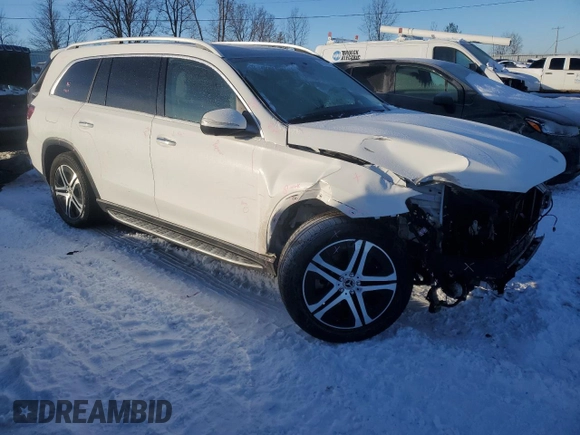 2020 Mercedes-Benz GLS 450 z VIN 4JGFF5KEXLA175302, wystawiony jako Copart lot #88140705 z przebiegiem 42 332 mil mil oraz Szkoda całkowita • Salvage title. Historia ofert i sprzedaży dostępna na DreamBid. Obrazek 4.