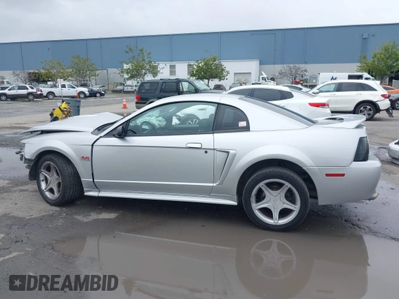 1999 Ford Mustang GT with VIN 1FAFP42X0XF215981, listed as a IAAI auction lot 41806677 with 152,295 mi miles. Bid and sale history available at carsss.com. Image 15.