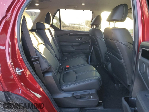 2025 Honda Pilot EX-L with VIN 5FNYG2H40SB017368, listed as a Copart auction lot 46230885 with 890 mi miles and Salvage Title. Bid and sale history available at carsss.com. Image 11.