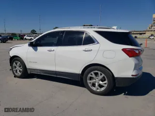 2021 Chevrolet Equinox Premier with VIN 3GNAXNEV2MS129364, listed as a Copart auction lot 45641915 with 77,938 mi miles and Salvage Title. Bid and sale history available at carsss.com. Image 2.