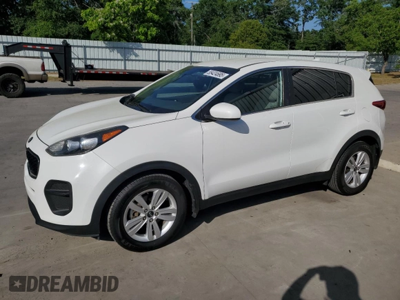 2017 Kia Sportage LX with VIN KNDPM3AC9H7170163, listed as a Copart auction lot 55424695 with 159,385 mi miles and Clean Title. Bid and sale history available at carsss.com. Image 1.