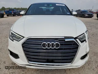 2018 Audi A3 Sedan Premium with VIN WAUAUGFF5J1018824, listed as a Copart auction lot 57607604 with 65,062 mi miles and Salvage Title. Bid and sale history available at carsss.com. Image 5.