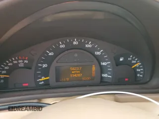 2003 Mercedes-Benz C 320 with VIN WDBRF64J93F400859, listed as a Copart auction lot 48585225 with 114,287 mi miles and Salvage title. Bid and sale history available at DreamBid. Image 9.