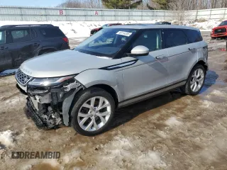 2020 Land Rover Range Rover Evoque SE with VIN SALZP2FX5LH060261, listed as a Copart auction lot 46114205 with 60,056 mi miles and Salvage Title. Bid and sale history available at carsss.com. Image 1.