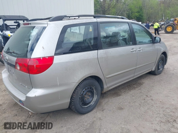 2007 Toyota Sienna CE with VIN 5TDZK23C87S020782, listed as a IAAI auction lot 42179031 with 113,570 mi miles and . Bid and sale history available at DreamBid. Image 4.