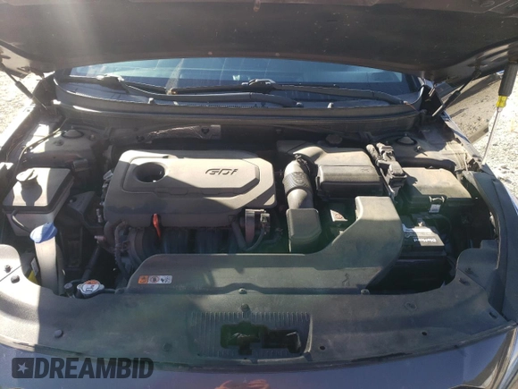 2017 Hyundai Sonata Sport with VIN 5NPE34AF7HH453456, listed as a Copart auction lot 54881225 with 102,590 mi miles and Salvage Title. Bid and sale history available at DreamBid. Image 11.