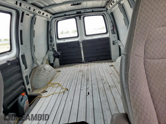 2017 Chevrolet Express Cargo with VIN 1GCWGAFFXH1293421, listed as a Copart auction lot 57913355 with 410,541 mi miles and Clean title. Bid and sale history available at DreamBid. Image 10.