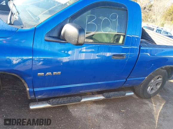 2008 Dodge 1500 ST with VIN 1D7HA16K08J195026, listed as a IAAI auction lot 41185748 with 123,171 mi miles and . Bid and sale history available at DreamBid. Image 15.