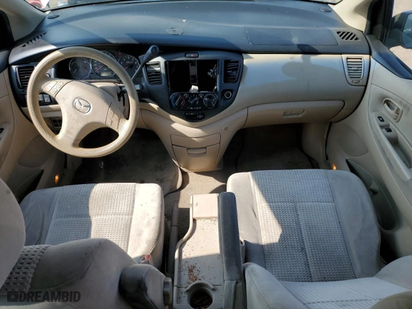 2005 Mazda MPV LX with VIN JM3LW28A950534648, listed as a Copart auction lot 70476144 with 176,065 mi miles and Clean Title. Bid and sale history available at carsss.com. Image 8.