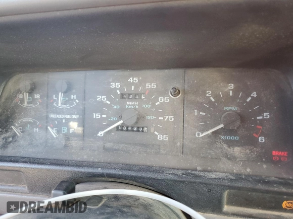 1994 Ford Ranger Splash with VIN 1FTCR10A3RTA10938, listed as a Copart auction lot 87162454 with 10,127 mi miles and Salvage Title. Bid and sale history available at DreamBid. Image 9.
