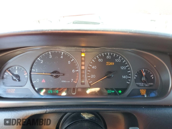 1999 Cadillac Eldorado Touring z VIN 1G6ET1293XU611368, wystawiony jako Copart lot #82683114 z przebiegiem 126 178 mil mil oraz Szkody całkowita. Historia ofert i sprzedaży dostępna na DreamBid. Obrazek 9.