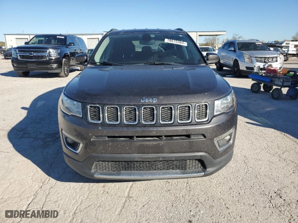 2020 Jeep Compass Limited with VIN 3C4NJCCBXLT140727, listed as a Copart auction lot 78675384 with NaN miles and Salvage Title. Bid and sale history available at carsss.com. Image 5.