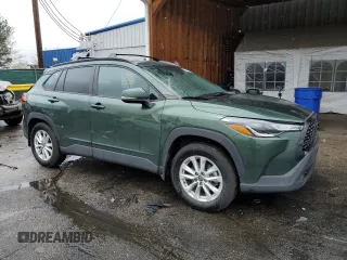 2022 Toyota Corolla Cross LE с VIN 7MUBAABG2NV037163, выставлен на аукционе Copart как лот 53653215 с пробегом 23 400 миль миль и Списание • Salvage title. История ставок и продаж доступна на DreamBid. Изображение 4.