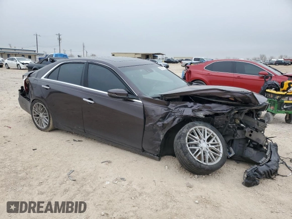 2014 Cadillac CTS Performance RWD with VIN 1G6AS5S33E0150164, listed as a Copart auction lot 45373785 with 180,813 mi miles and Salvage Title. Bid and sale history available at DreamBid. Image 4.