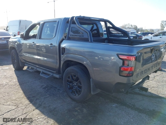 2023 Nissan Frontier SV with VIN 1N6ED1EJ2PN631196, listed as a IAAI auction lot 41841551 with 48,188 mi miles. Bid and sale history available at carsss.com. Image 3.