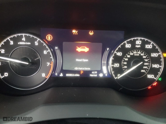 2024 Acura RDX w/Technology Package with VIN 5J8TC2H58RL027458, listed as a Copart auction lot 81786914 with 3,811 mi miles and Salvage Title. Bid and sale history available at carsss.com. Image 9.