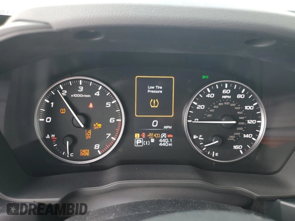 2025 Subaru Forester Premium with VIN JF2SLDDC9SH542604, listed as a Copart auction lot 53816305 with 440 mi miles and Salvage title. Bid and sale history available at DreamBid. Image 9.