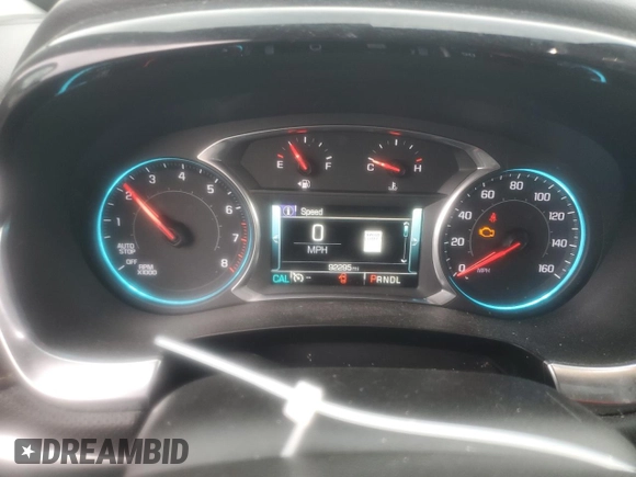2018 Chevrolet Traverse Premier with VIN 1GNERKKW5JJ133994, listed as a Copart auction lot 58249864 with 92,295 mi miles and Salvage Title. Bid and sale history available at carsss.com. Image 9.