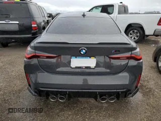 2022 BMW M4 Competition xDrive with VIN WBS43AZ03NCK18031, listed as a Copart auction lot 75090034 with 18,837 mi miles and Non Repairable. Bid and sale history available at carsss.com. Image 6.
