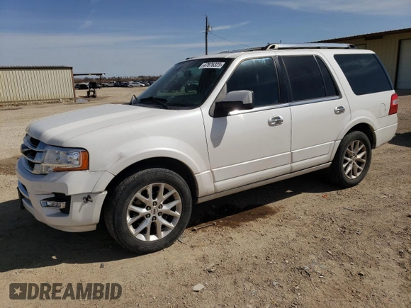 2015 Ford Expedition Limited with VIN 1FMJU1KT8FEF03272, listed as a Copart auction lot 47876325 with 151,475 mi miles and Salvage title. Bid and sale history available at DreamBid. Image 1.