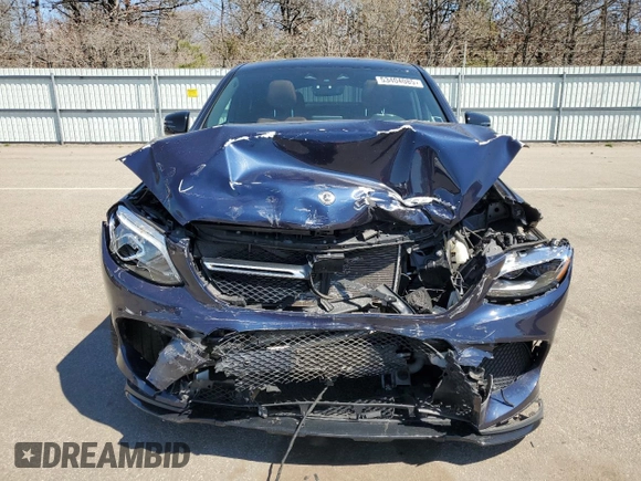 2019 Mercedes-Benz GLE 43 AMG z VIN 4JGED6EBXKA139391, wystawiony jako Copart lot #53404085 z przebiegiem 58 196 mil mil oraz Szkoda całkowita • Salvage title. Historia ofert i sprzedaży dostępna na DreamBid. Obrazek 5.
