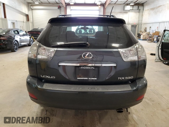 2006 Lexus RX 330 with VIN 2T2HA31U66C092115, listed as a Copart auction lot 54449765 with 221,564 mi miles and Clean Title. Bid and sale history available at carsss.com. Image 6.