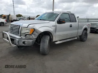 2011 Ford F-150 XL with VIN 1FTFX1ET5BFC23598, listed as a Copart auction lot 50999125 with 207,683 mi miles and Salvage Title. Bid and sale history available at carsss.com. Image 1.