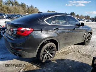 2017 BMW X6 xDrive35i with VIN 5UXKU2C30H0X47588, listed as a Copart auction lot 44593965 with 113,385 mi miles and Salvage Title. Bid and sale history available at carsss.com. Image 3.